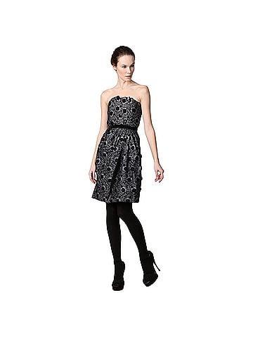 Marc Jacobs Runway Collection Strapless Corset Lace Cocktail Pom pom Cocktail Dress (view 2)