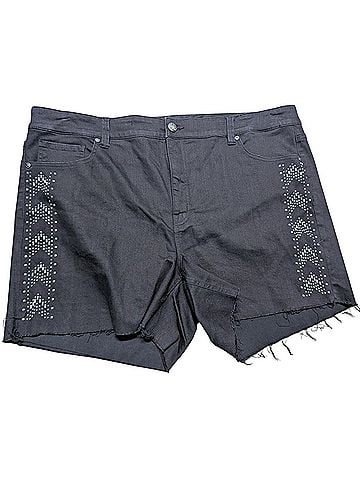Melissa McCarthy Seven7 Seven7 Denim Shorts (view 1)
