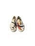 Vans 100% Canvas Graphic White Orange Black Sneakers Size 8 - photo 1