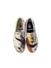 Vans 100% Canvas Graphic White Orange Black Sneakers Size 8 - photo 2