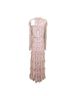 Mac Duggal 100% Polyester Solid Black Gold Cocktail Dress Size 16 - photo 4