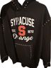 Gameday couture Graphic Black White Orange Pullover Hoodie Size M - photo 1