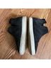 Birdies 100% Suede 100% Leather Gray White Sneakers Size 10 - photo 4
