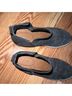 Birdies 100% Suede 100% Leather Gray White Sneakers Size 10 - photo 6