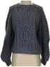 Free People 100% Baumwolle Gray Blue Pullover Sweater Size S - photo 1