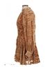 Parker Floral Brown Cocktail Dress Size 10 - photo 5