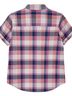 Pendleton 100% Cotton Plaid Blue Pink Short Sleeve T-Shirt Size S - photo 2