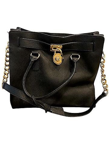 Michael Kors Leather Tote (view 1)