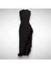 Mac Duggal 100% Polyester Solid Black Cocktail Dress Size 4 - photo 6