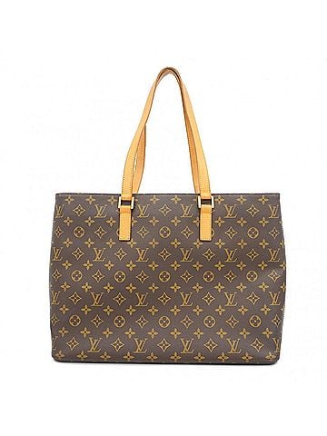 Louis Vuitton Louis Vuitton Monogram Luco Tote Bag M51155 Brown Women's (view 1)