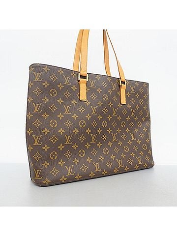 Louis Vuitton Louis Vuitton Monogram Luco Tote Bag M51155 Brown Women's (view 2)