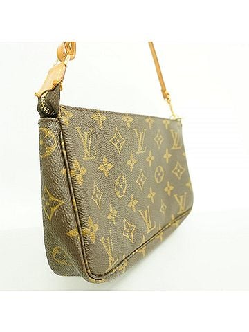 Louis Vuitton Louis Vuitton Monogram Pochette Accessoires M51980 Brown 2-way bag for women (view 2)