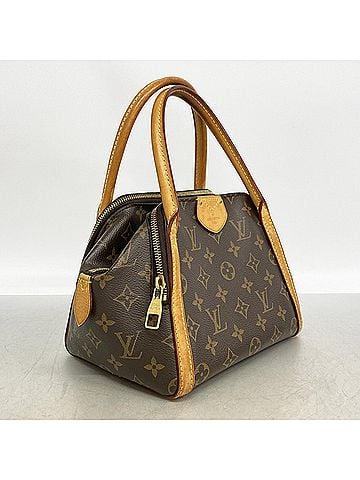Louis Vuitton Louis Vuitton Monogram Mare BB Handbag M41071 Brown Women's (view 2)