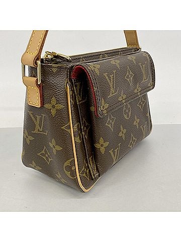 Louis Vuitton Louis Vuitton Monogram Vivacite PM Shoulder Bag M51165 Brown Women's (view 2)