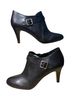 Vince Camuto 100% Leather Black Ankle Boots Size 9 1/2 - photo 2