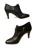 Vince Camuto 100% Leather Black Ankle Boots Size 9 1/2 - photo 1