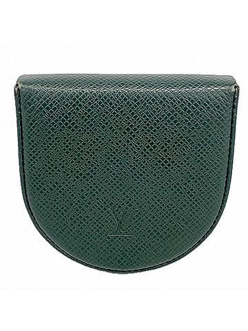Louis Vuitton Louis Vuitton Taiga Portemonnaie Cuvette Wallet/Coin Case M30374 Epicea Men's (view 1)