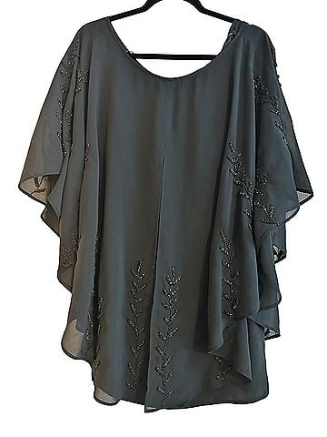 Free People Pointed Cape Cocktail Dress (view 2)