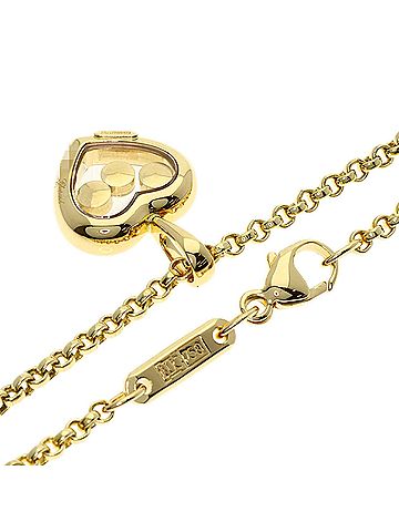 Chopard Chopard Happy Diamonds Necklace 18K Yellow Gold Women's (view 2)