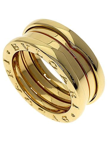 Bvlgari BVLGARI B-zero1 2-band ring #49, 18K yellow gold, women's. (view 1)