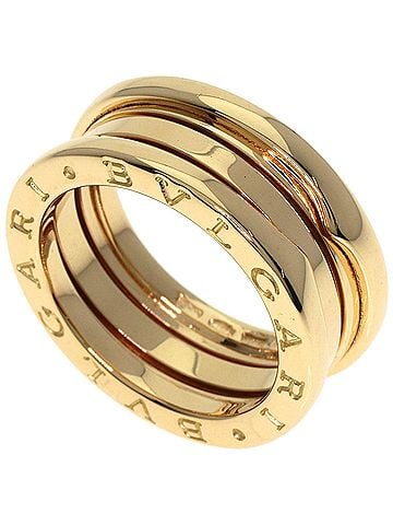 Bvlgari BVLGARI B-zero1 3-band ring #54, 18K yellow gold, women's. (view 1)