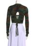 Monse Camo Multi Color Pullover Sweater Size XS - photo 2