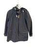 Joules Stripes Blue White Raincoat Size 14 - photo 1