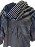 Joules Stripes Blue White Raincoat Size 14 - photo 2