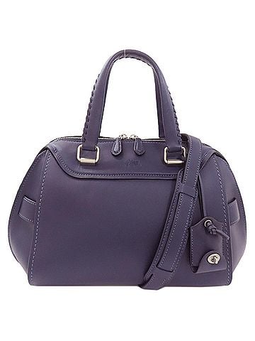 Coach Coach 37017 Ace Satchel Carriage Pattern Handbag Calfskin Women's COACH (view 1)