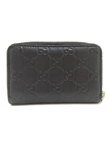 Gucci Gucci 255452 GG Signature Shima Coin Case Leather Women's GUCCI (view 2)