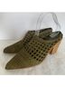 Jeffrey Campbell 100% Leather Solid Green Mule/Clog Size 8 - photo 7