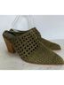 Jeffrey Campbell 100% Leather Solid Green Mule/Clog Size 8 - photo 4