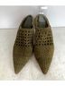 Jeffrey Campbell 100% Leather Solid Green Mule/Clog Size 8 - photo 6