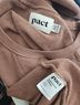 Pact 100% Cotton Solid Brown Pullover Sweater Size XL - photo 5