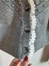 Free People Gray Cardigan Size L - photo 10