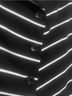 Chico's Stripes Black White Blazer Size 2 - photo 4