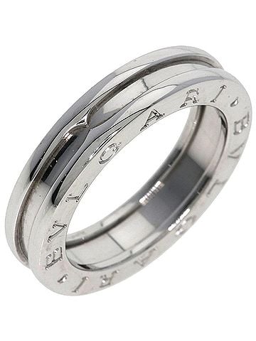Bvlgari BVLGARI B-zero1 1-band #52 Ring, 18K White Gold, Women's. (view 2)
