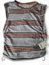 Free People Stripes Gray Blue Tank Top Size XS - photo 3