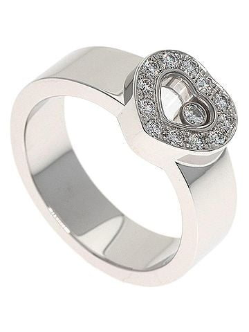 Chopard Chopard Happy Diamonds #15 Ring, 18K White Gold, Women's (view 1)