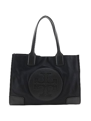 Tory Burch Tory Burch Erato Tote Bag, Nylon, Black, A4 Size, Magnetic Closure, Women's (view 1)