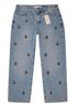 Anthropologie Floral Blue Green Jeans Size 28 - photo 1