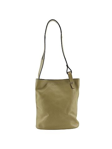 Loewe Loewe Anagram Shoulder Bag, Lambskin, Olive, A5 size, Magnetic closure, Women's (view 1)