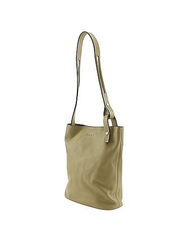 Loewe Loewe Anagram Shoulder Bag, Lambskin, Olive, A5 size, Magnetic closure, Women's (view 2)