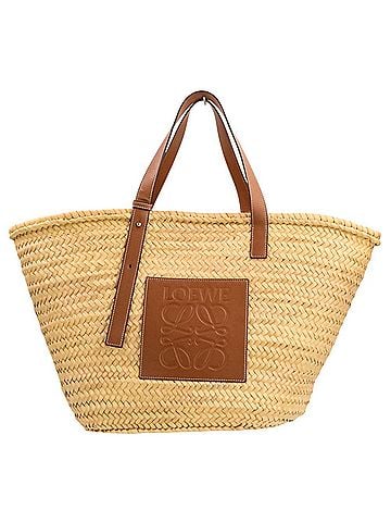Loewe LOEWE Anagram Basket Bag, Large Tote Natural, Women's (view 1)