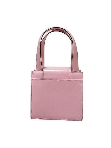Bvlgari Bvlgari BULGARI Turnlock Leather 2-way Shoulder Bag/Handbag, Pink, Women's (view 2)