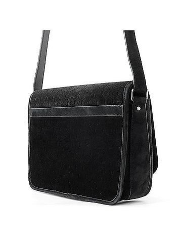 Yves Saint Laurent Yves Saint Laurent Saint Laurent Paris Shoulder Bag YSL Monogram Velvet 688253 SAINT LAURENT PARIS Black Handbag (view 2)