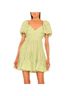 Jonathan Simkhai 100% Polyester Solid Green Casual Dress Size 2X - photo 1