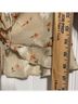 ACOA collection 100% Polyester 97% Polyester 3% Spandex Floral Multi Color Tan Short Sleeve Blouse Size M - photo 8