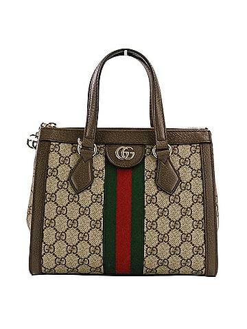 Gucci GUCCI Ophidia Small Sherry Line 2-way Tote Bag/Shoulder Bag 547551 Beige Brown Women's (view 1)