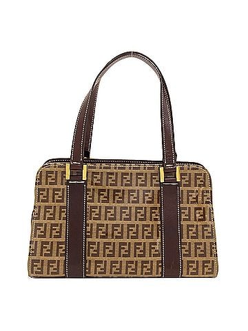 Fendi Fendi Zucchino Pattern Handbag, Enamel, Women's FENDI (view 1)
